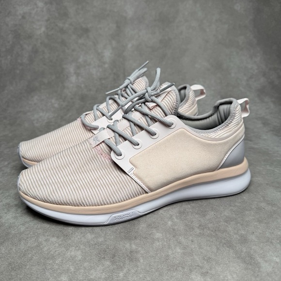 KURU Shoes - Kuru Atom Womens Size 11 Wide Pink White Athletic Running Walking Shoes Sneakers
